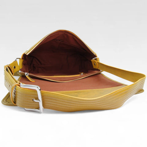 The Elvis & Kresse Field Bag has a rescued cotton lining