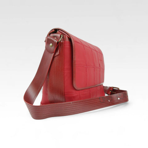 Field Bag | Leather & Fire-hose