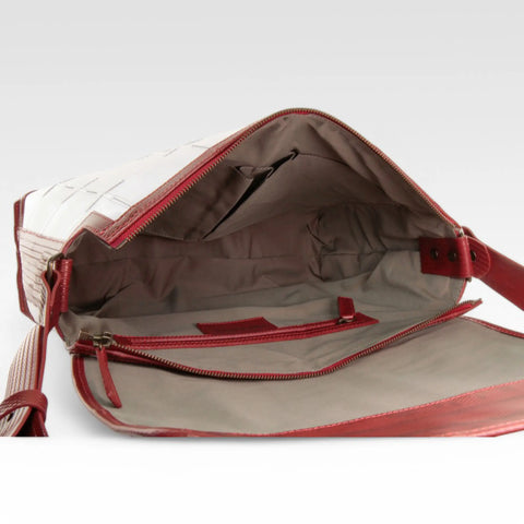 Field Bag | Leather & Fire-hose