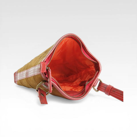 Reporter Bag | Leather & Fire-hose