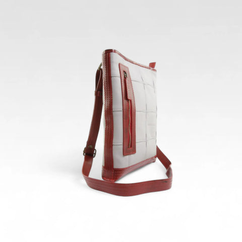 Reporter Bag | Leather & Fire-hose