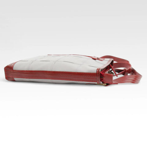 Reporter Bag | Leather & Fire-hose