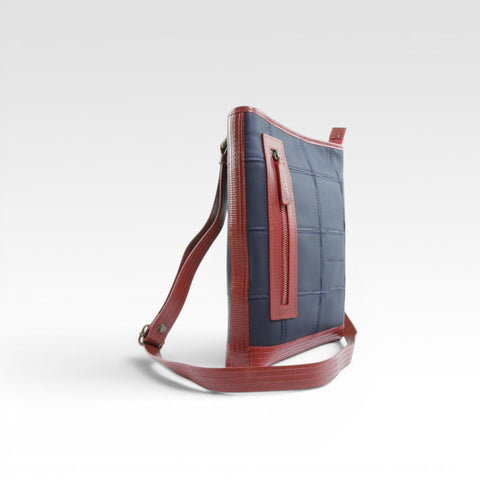Reporter Bag | Leather & Fire-hose