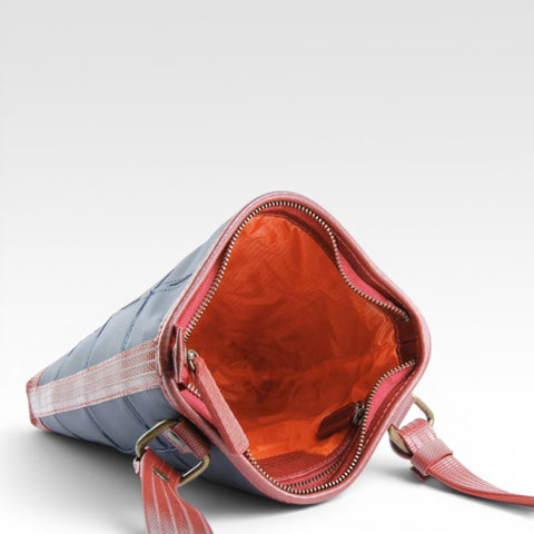 Reporter Bag | Leather & Fire-hose
