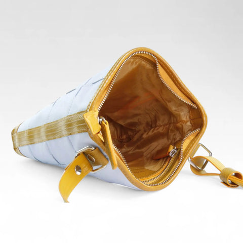 Reporter Bag | Leather & Fire-hose