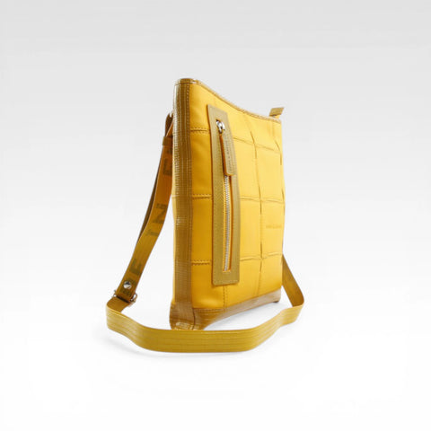 Reporter Bag | Leather & Fire-hose
