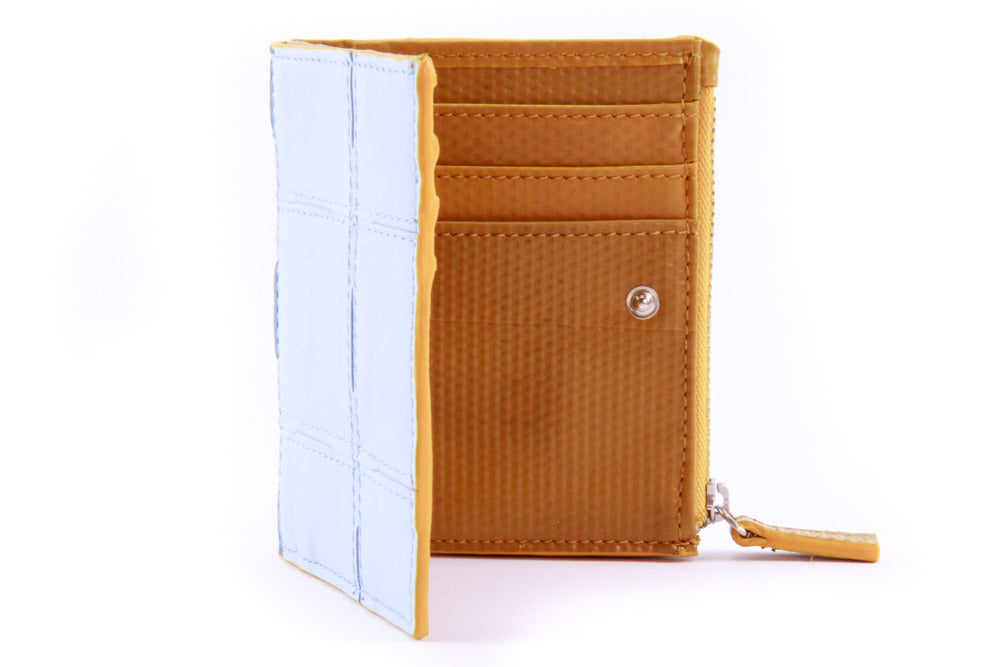 leather bifold wallet