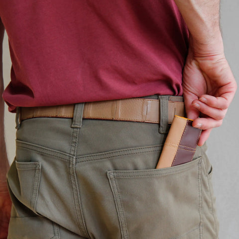 Card Holder | Leather & Fire-hose