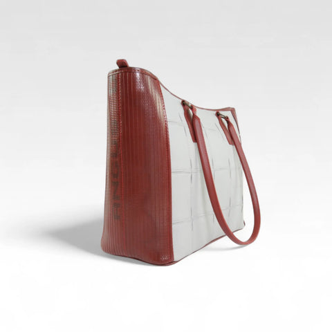 Classic Tote | Leather & Fire-hose