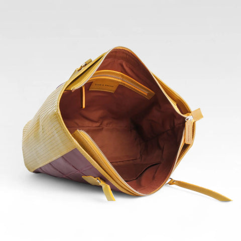 Classic Tote | Leather & Fire-hose