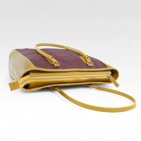 Classic Tote | Leather & Fire-hose