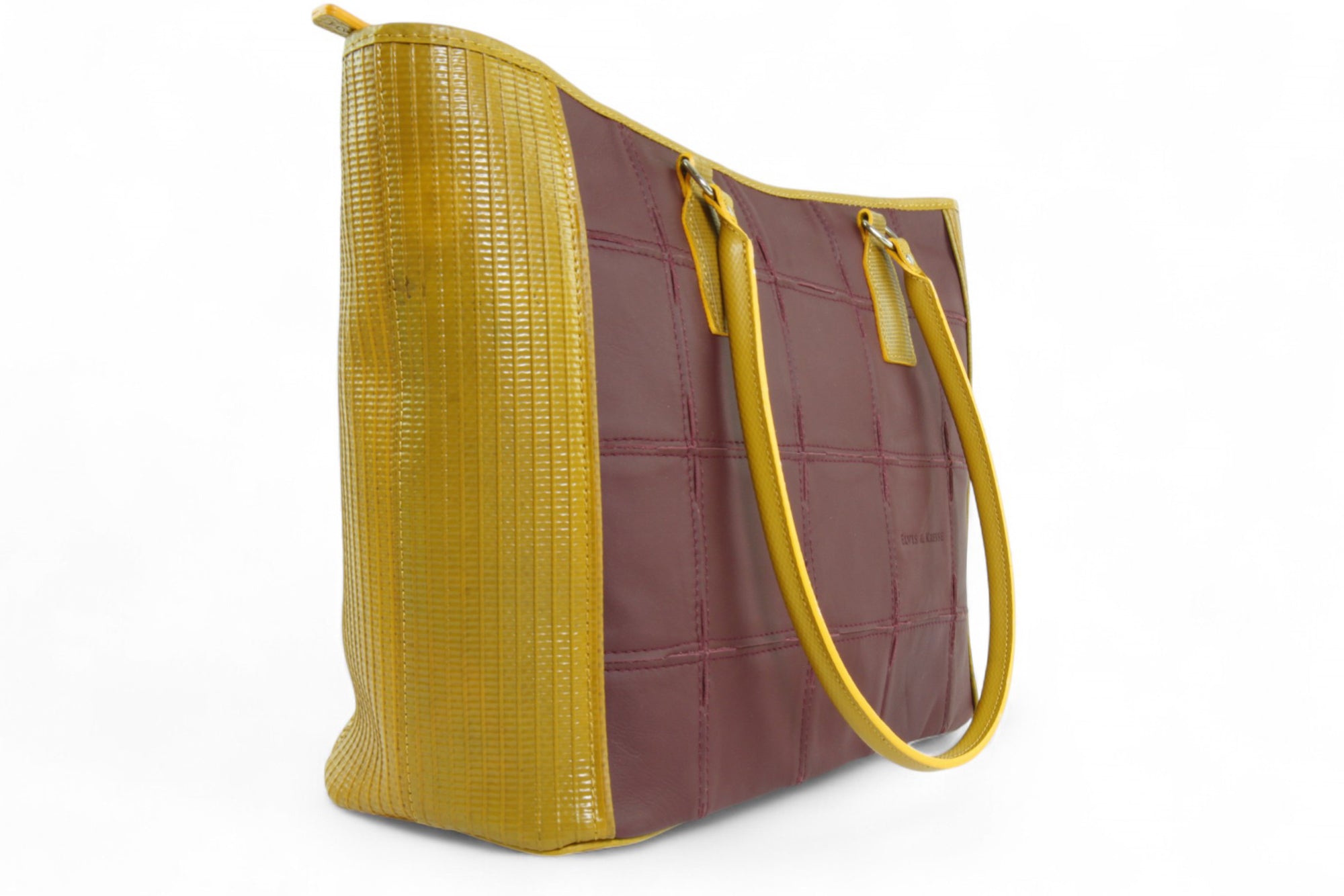 Upcycled Leather Tote Bag