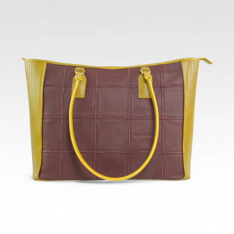 Classic Tote | Leather & Fire-hose