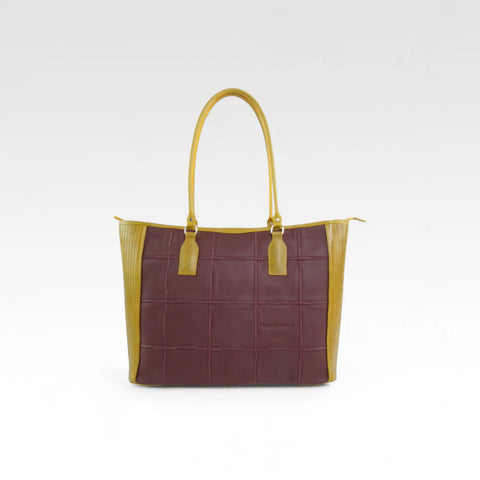 Classic Tote | Leather & Fire-hose