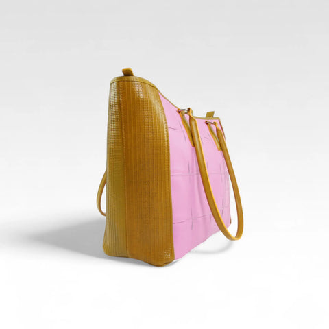 Classic Tote | Leather & Fire-hose