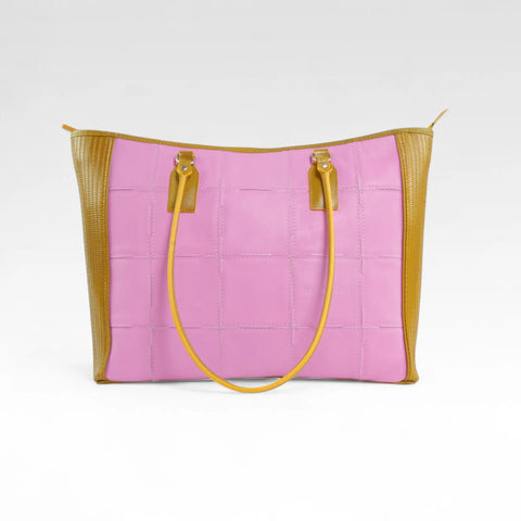 Classic Tote | Leather & Fire-hose