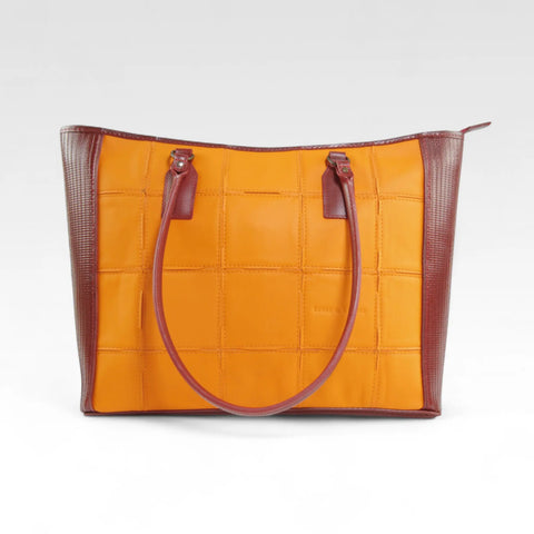 Classic Tote | Leather & Fire-hose