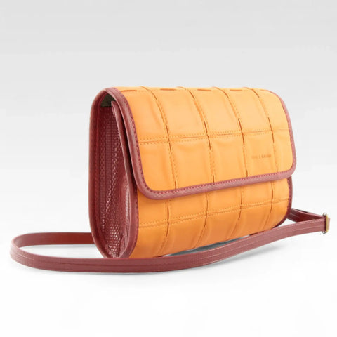 Crossbody Bag | Leather & Fire-hose