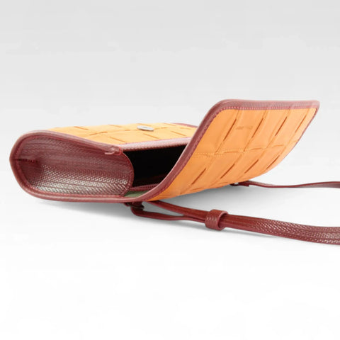 Crossbody Bag | Leather & Fire-hose