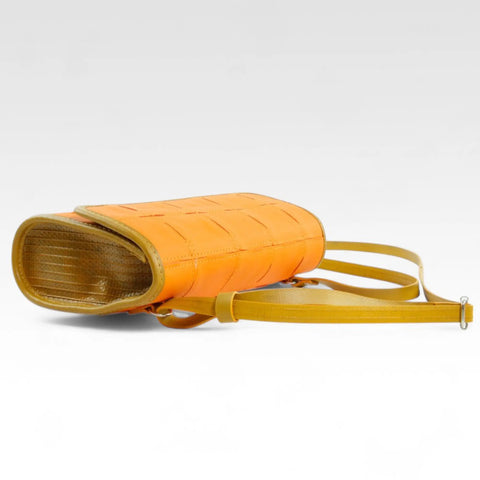 Crossbody Bag | Leather & Fire-hose
