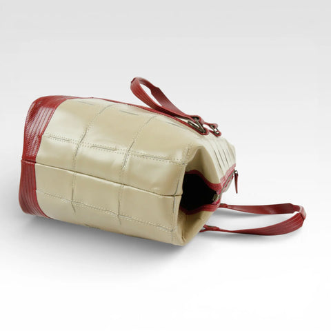 Gladstone Travel Bag | Leather & Fire-hose