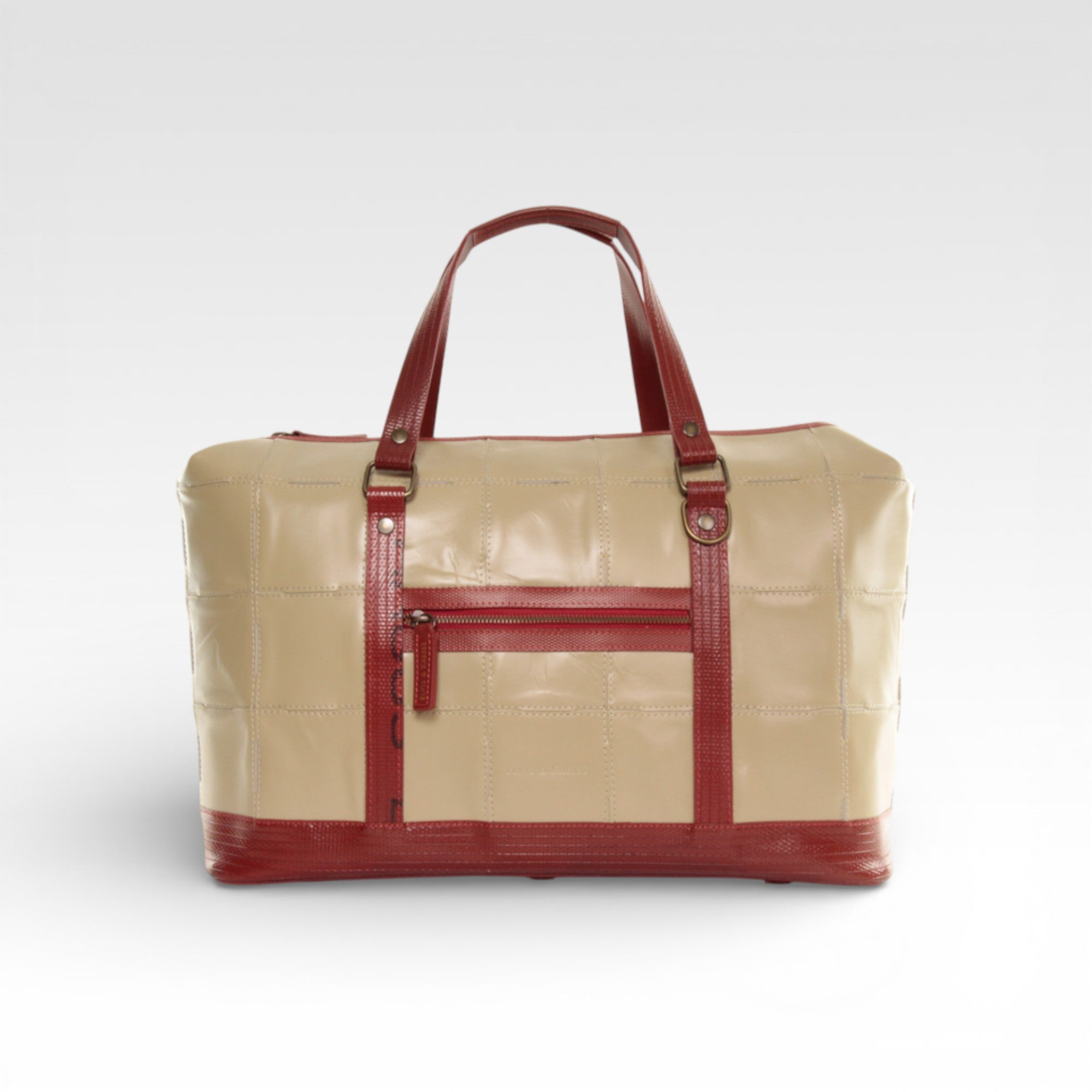 Gladstone Travel Bag | Leather & Fire-hose