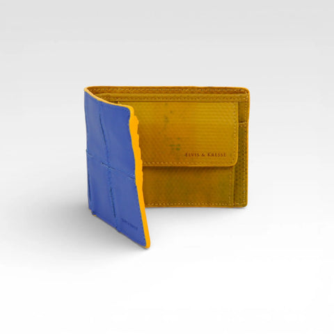 Billfold Wallet with Coin Pocket | Leather & Fire-hose