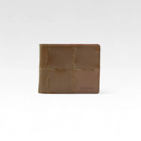 Billfold Wallet with Coin Pocket | Leather & Fire-hose