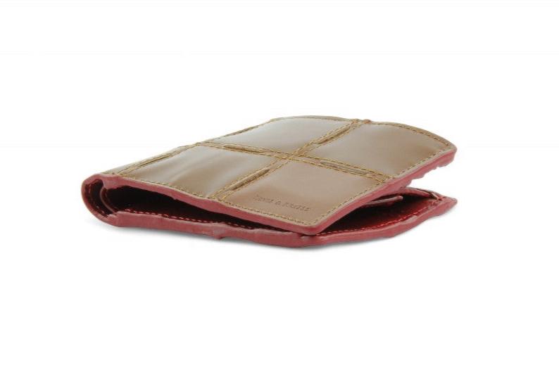 Leather Wallet with Coin Pocket