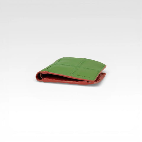 Billfold Wallet with Coin Pocket | Leather & Fire-hose