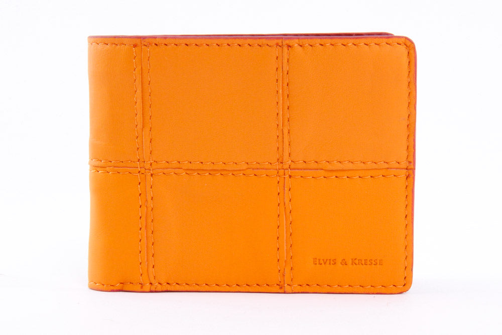 Recycled leather wallet by Elvis & Kresse