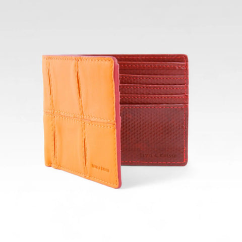 Billfold Wallet | Leather & Fire-hose