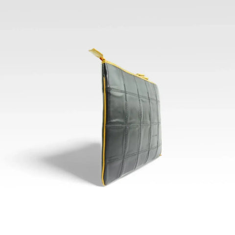 Folio Laptop Case | Leather & Fire-hose