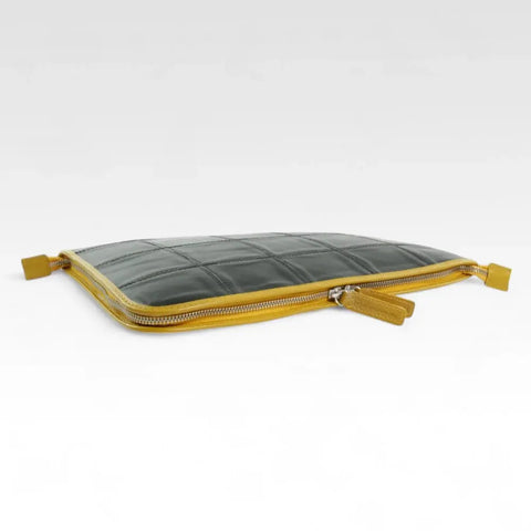 Folio Laptop Case | Leather & Fire-hose