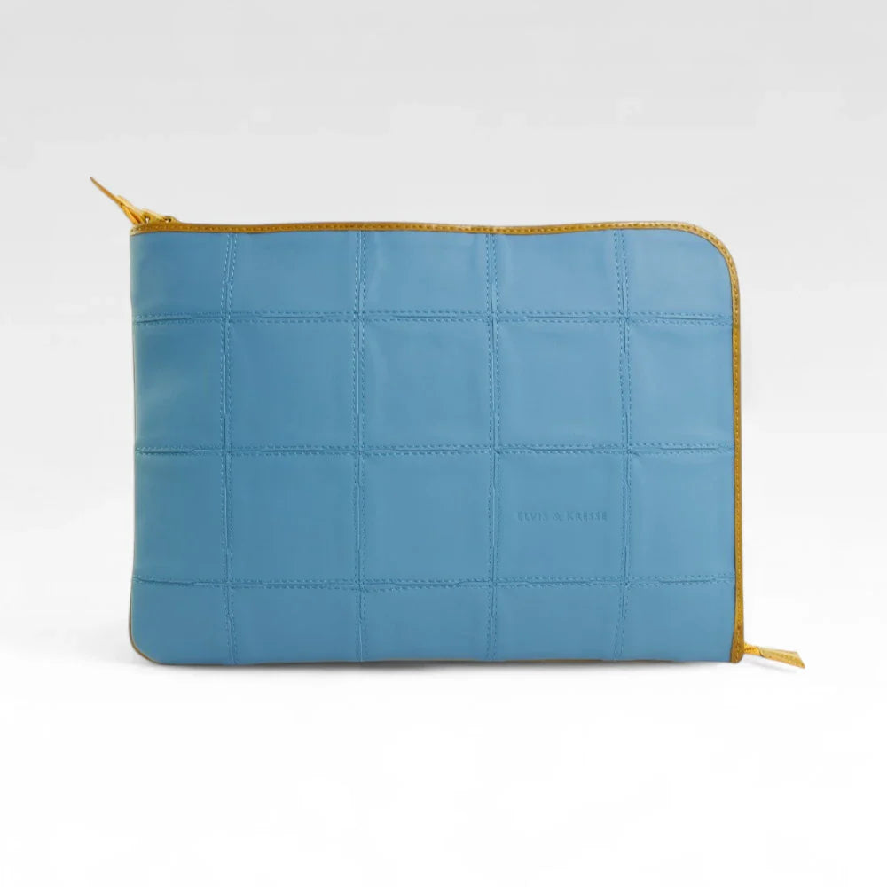 Folio Laptop Case | Leather & Fire-hose