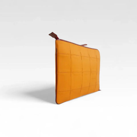 Folio Laptop Case | Leather & Fire-hose