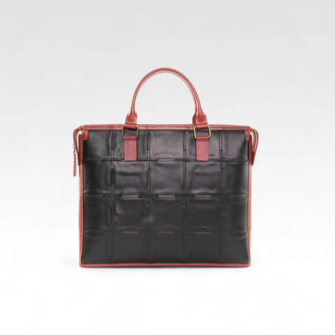 Laptop Bag | Leather & Fire-hose