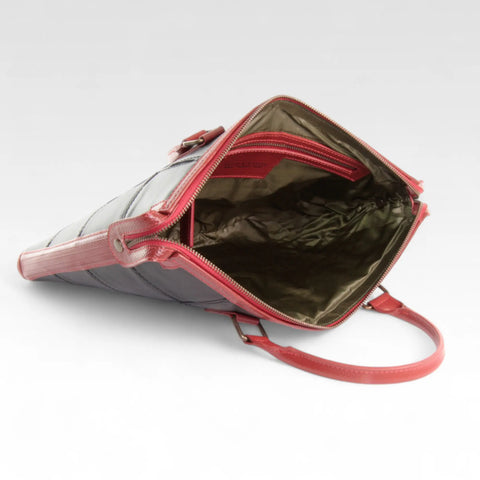 Laptop Bag | Leather & Fire-hose