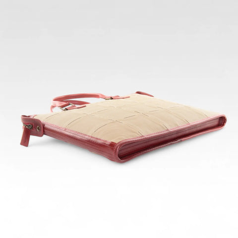 Laptop Bag | Leather & Fire-hose