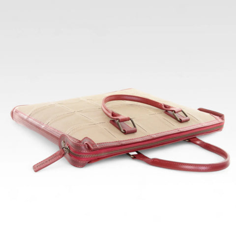 Laptop Bag | Leather & Fire-hose