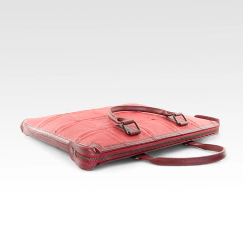 Laptop Bag | Leather & Fire-hose