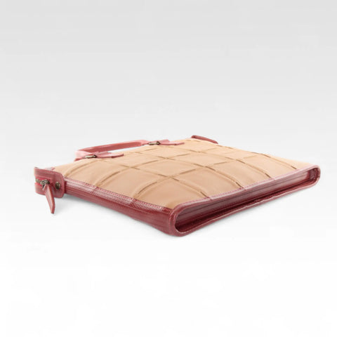 Laptop Bag | Leather & Fire-hose
