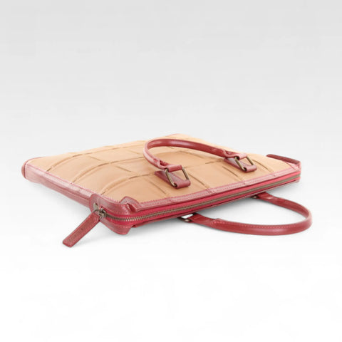Laptop Bag | Leather & Fire-hose