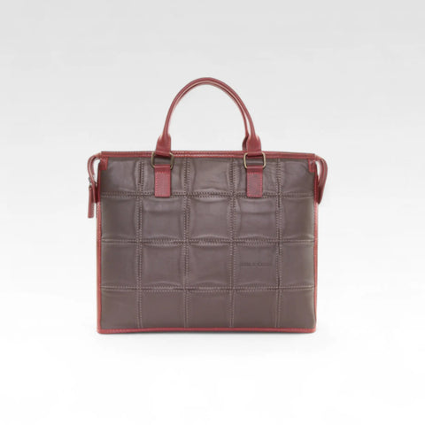 Laptop Bag | Leather & Fire-hose