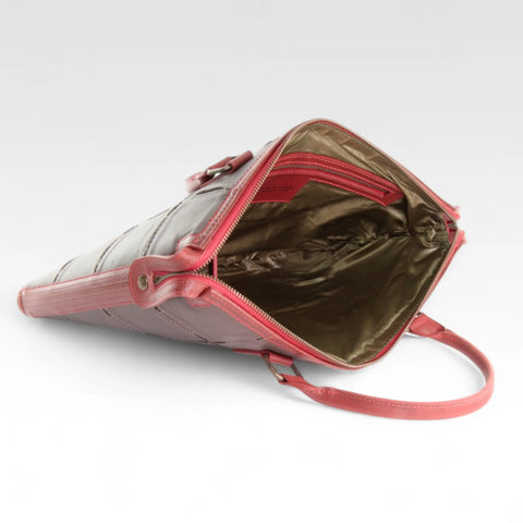 Laptop Bag | Leather & Fire-hose