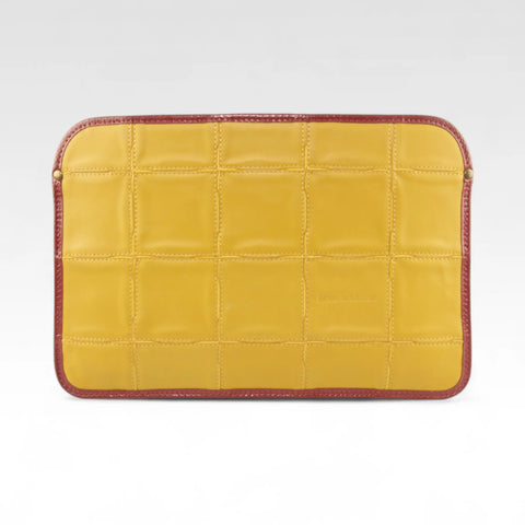 Laptop Sleeve  | Leather & Fire-hose