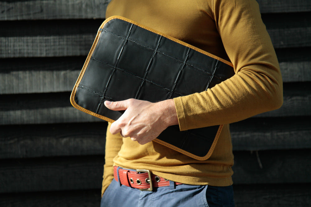 leather laptop sleeve