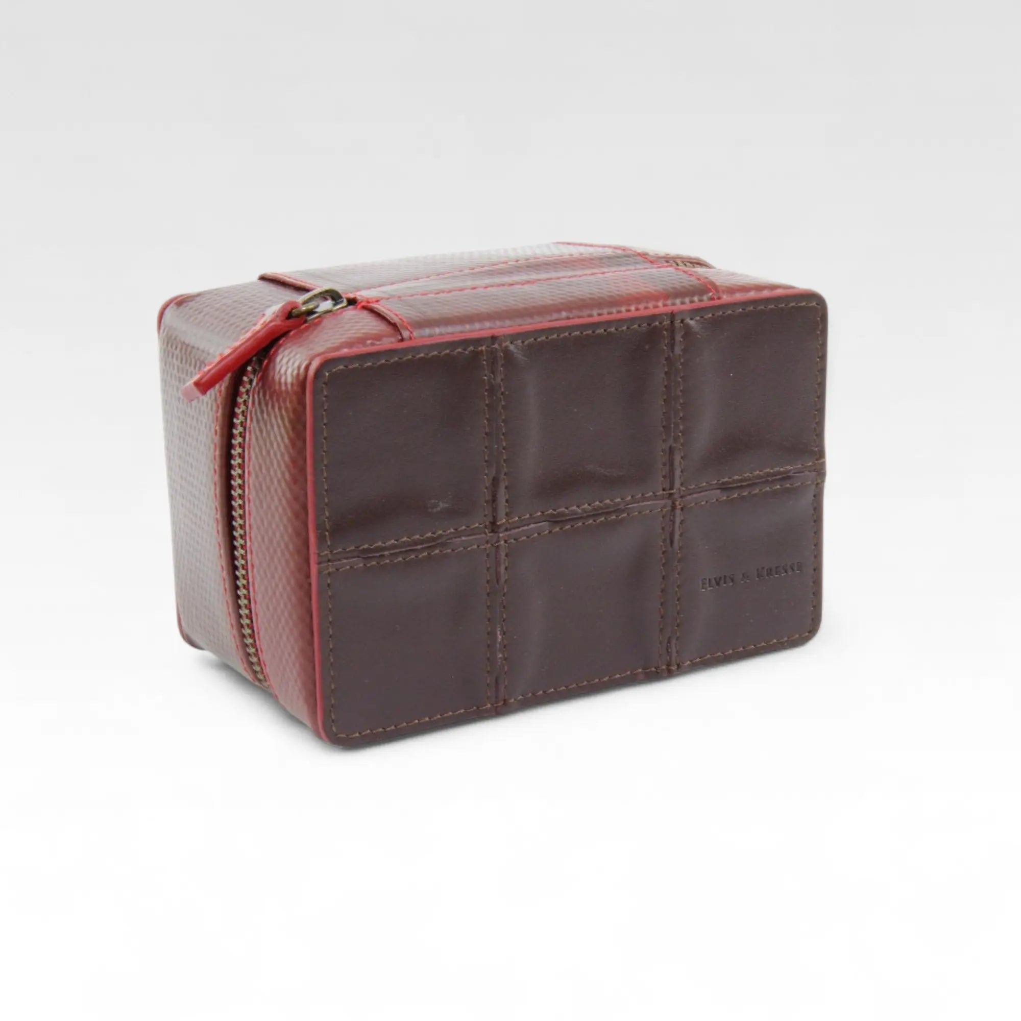 Large Sustainable Leather Jewellery Box