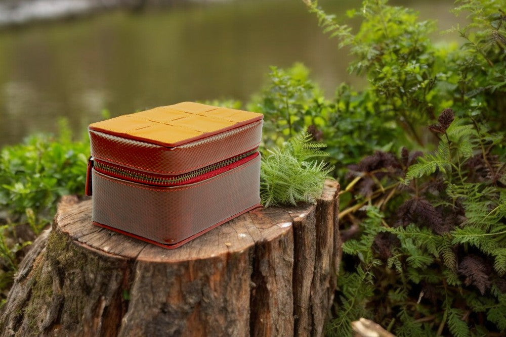 Large Leather Jewelry Box