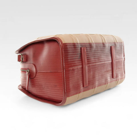 Large Post Bag | Leather & Fire-hose